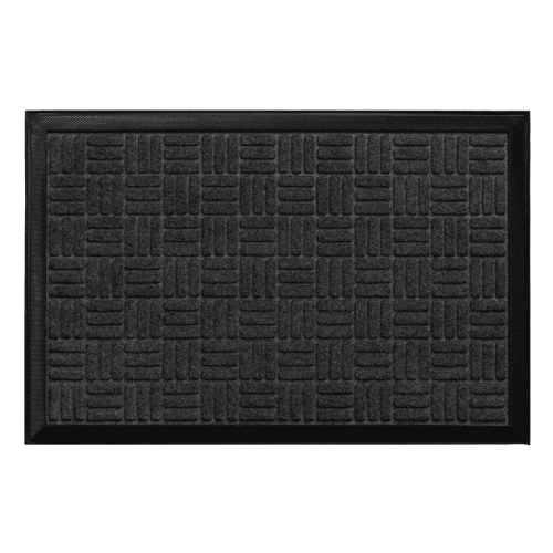 Felpudo de goma moqueta antideslizante Columbia Cuadrados 40x60cm