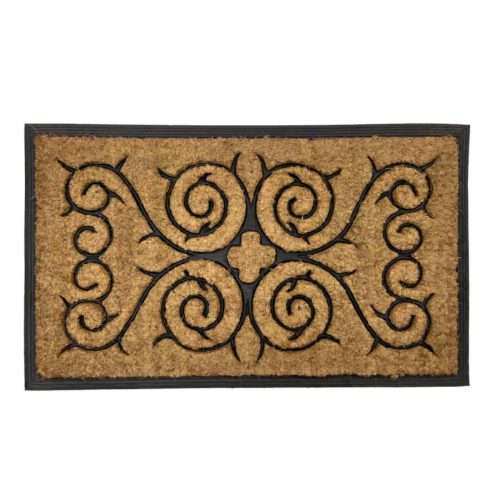 felpudo de coco y goma