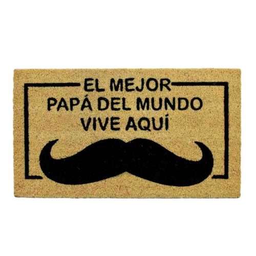 Felpudo de coco antideslizante 40x70 - Feliz día Papá