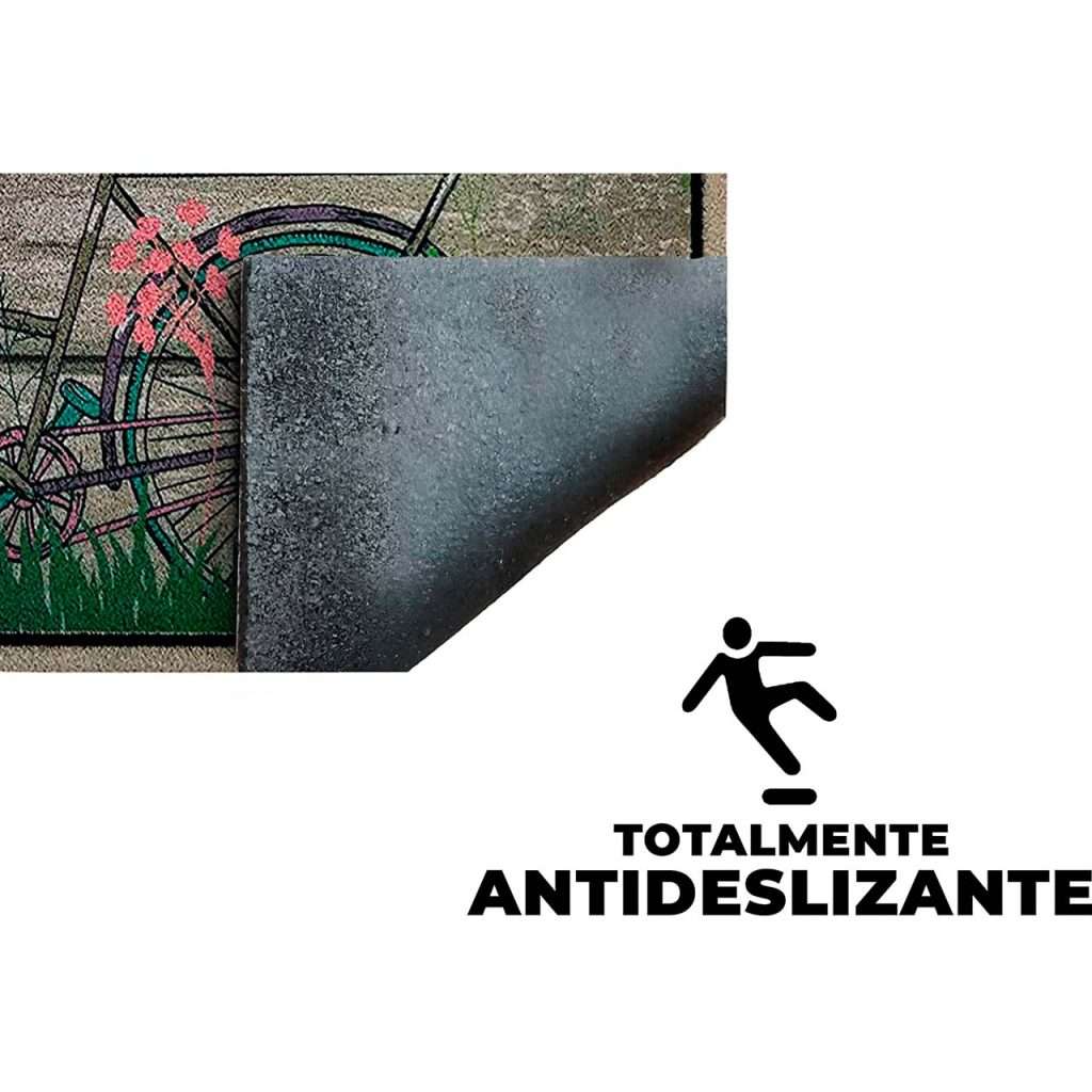 Felpudo goma flocada 40x70 antideslizante Arizona - Imagen 4