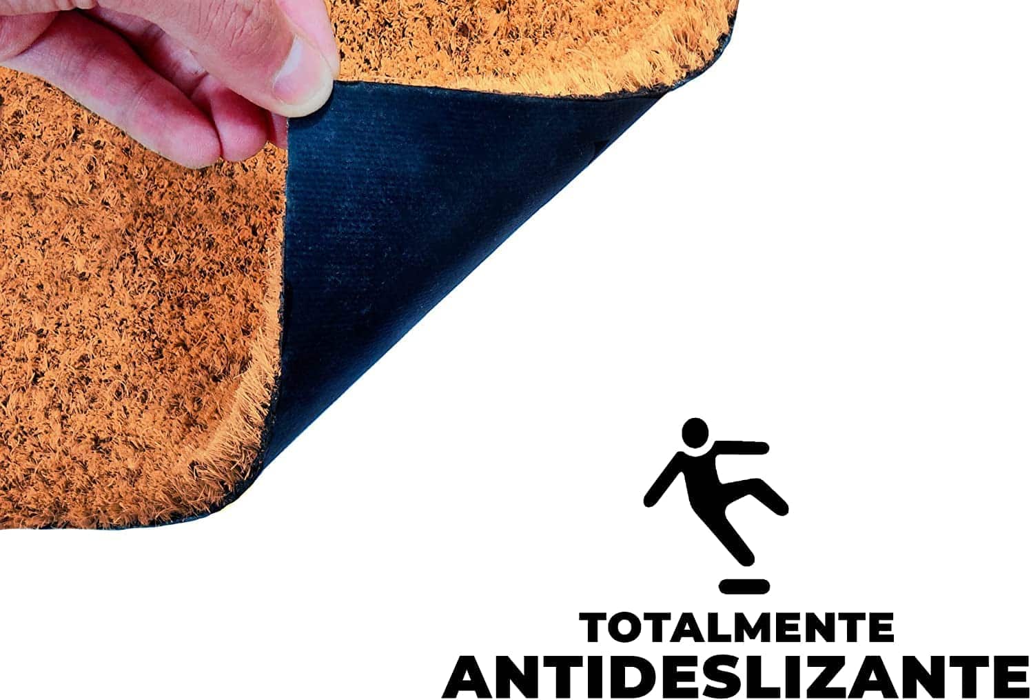 Felpudo de coco Ongi Etorri 40x70 | Luca Home - Imagen 4