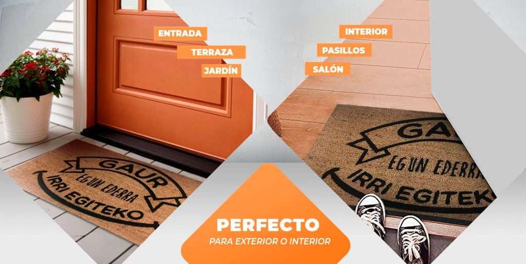 Felpudo de Coco Irri Egiteko 40x70 | Luca Home - Imagen 5