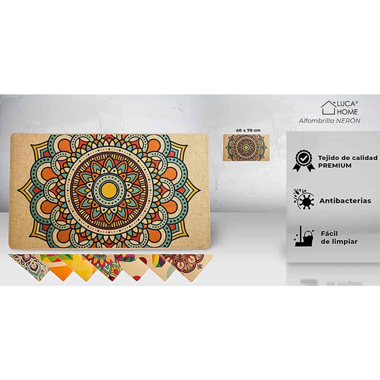 Alfombra multiusos Novofloor 40x70 - Mandala3 - Imagen 2
