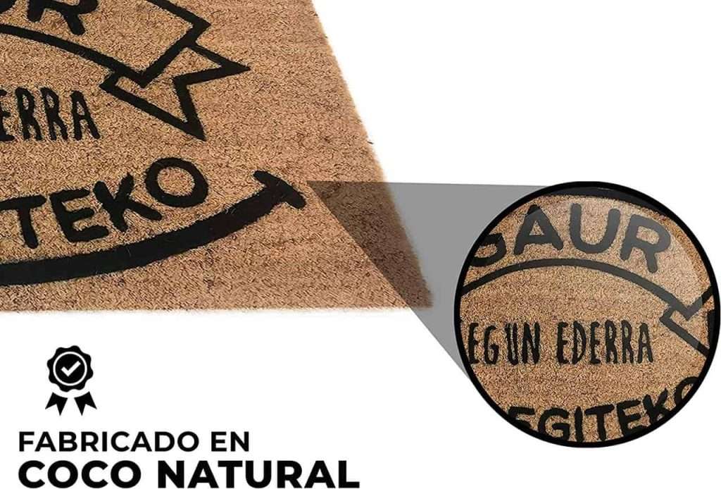 Felpudo de Coco Irri Egiteko 40x70 | Luca Home - Imagen 3