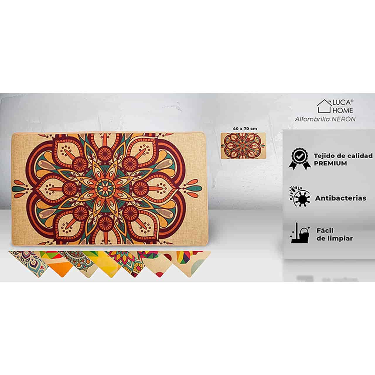 Alfombra multiusos Novofloor 40x70 - Mandala - Imagen 2