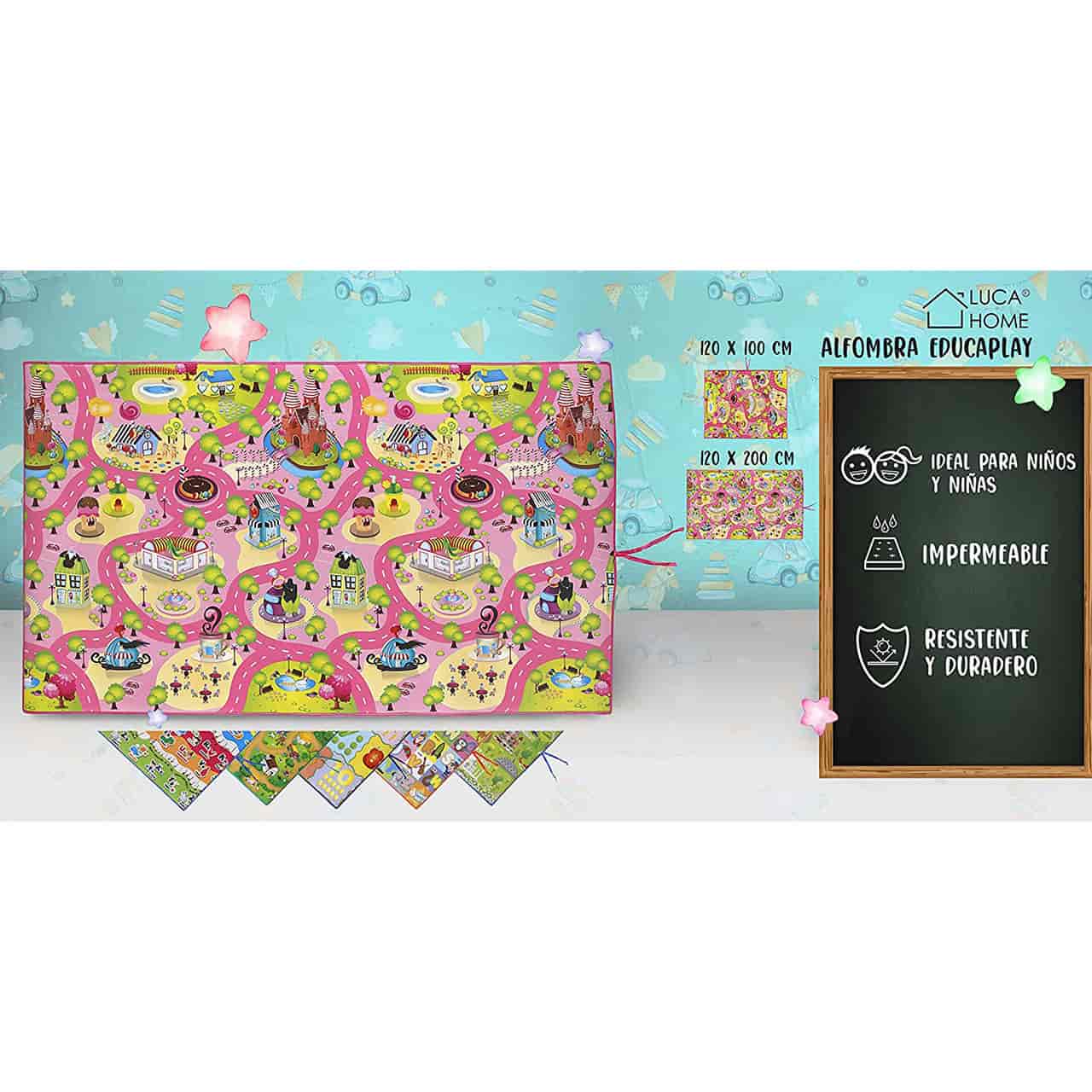 Alfombras infantiles educaplay - Castillos - Imagen 2