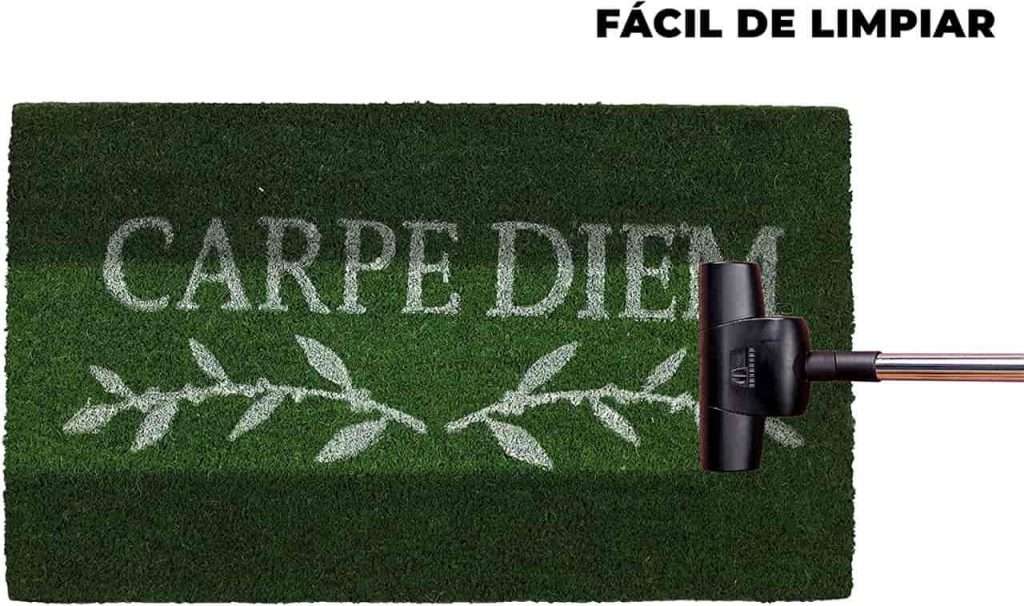 Felpudo de coco antideslizante 40x70 - Carpe Diem - Imagen 6