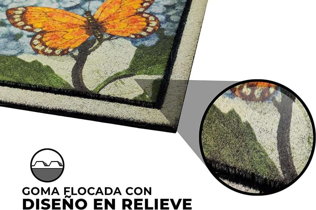 Felpudo goma flocada 40x70 antideslizante Arizona - Imagen 3