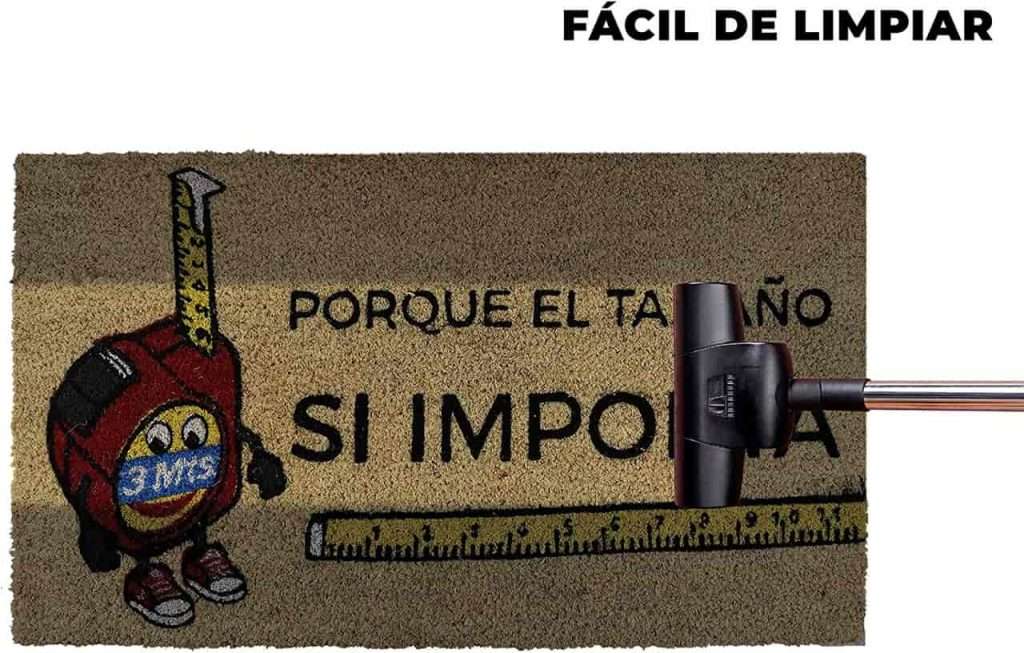 Felpudo de coco antideslizante 40x70 - Porque el tamaño si importa - Imagen 6