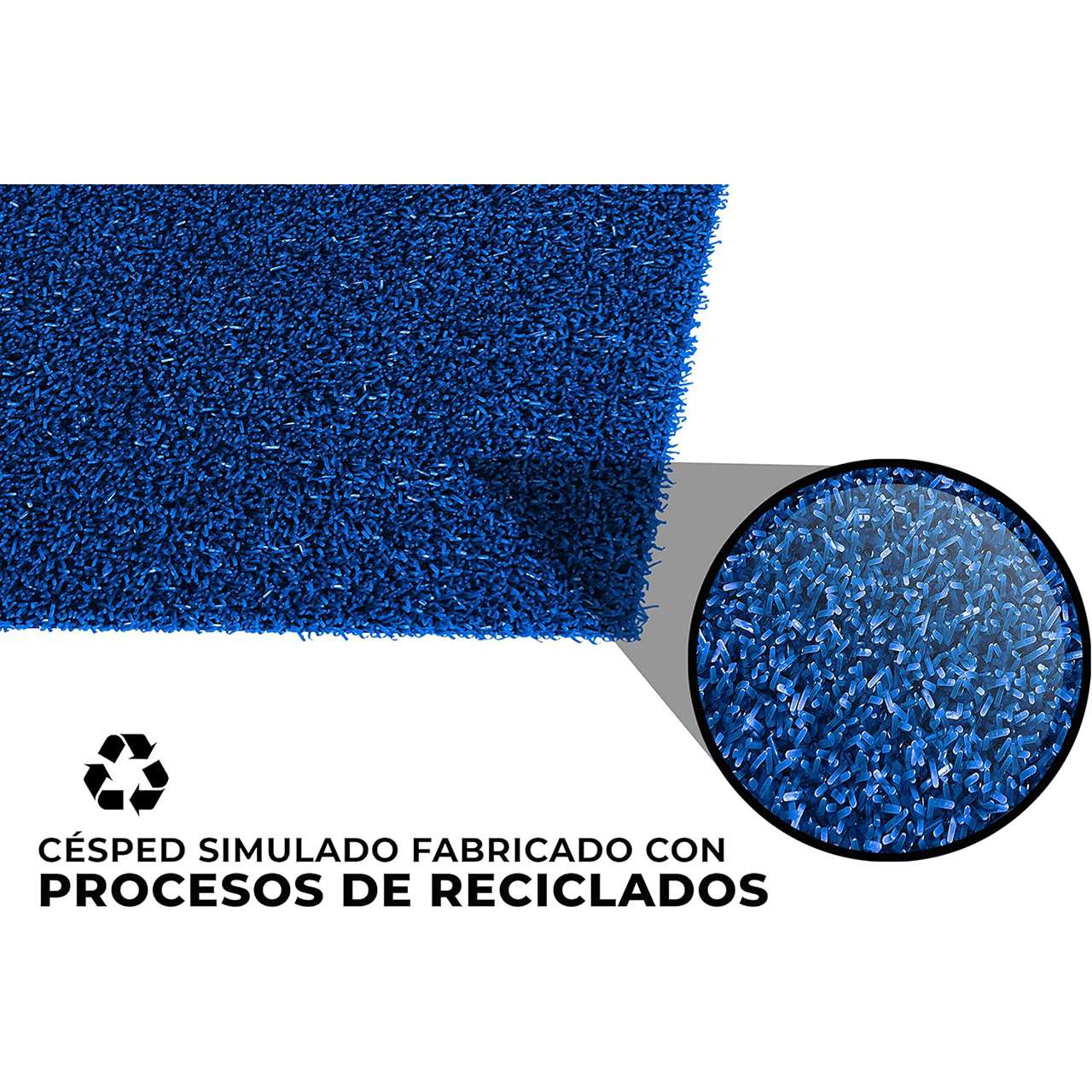 felpudo hecho con materiales reciclados