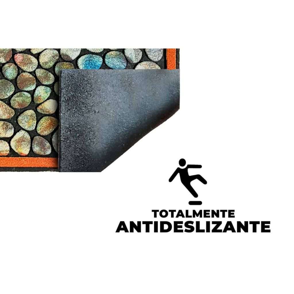 Felpudo goma flocada 45x75 antideslizante Texas - Imagen 4