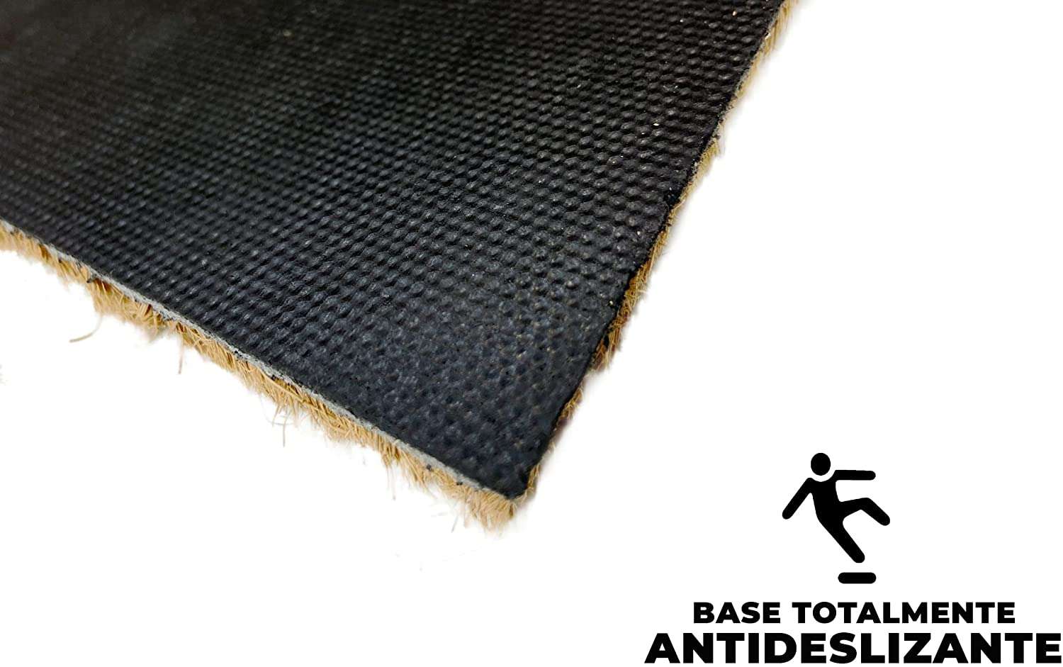 Felpudo de coco antideslizante 40x70 - Esperando media naranja - Imagen 4