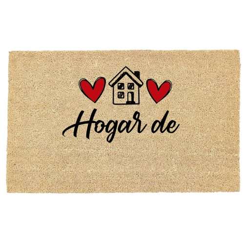 Felpudo de coco personalizado 40x70 - Casa Hogar 2