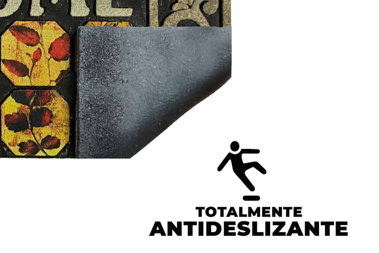 Felpudo goma flocada 45x75 antideslizante Texas - Imagen 4