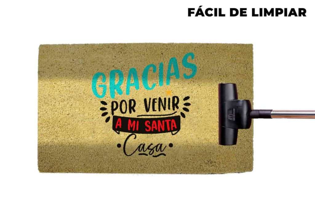 Felpudo de coco antideslizante 40x70 – Mi santa casa - Imagen 6