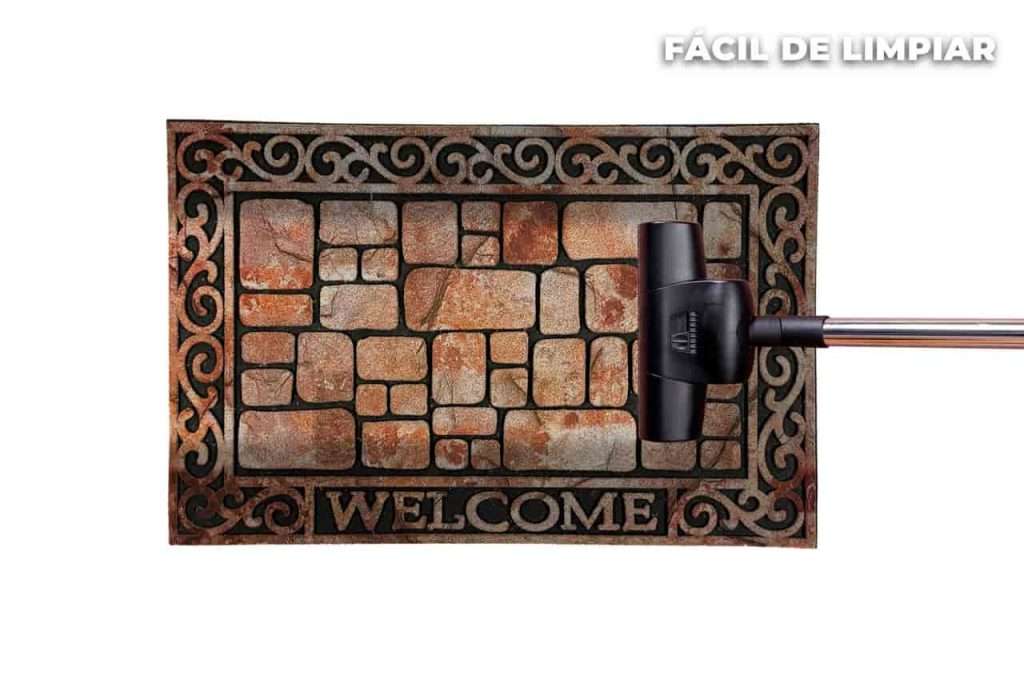 Felpudo goma flocada 45x75 antideslizante Texas - Imagen 6