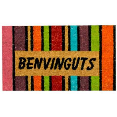 Felpudo de coco antideslizante 40x70 - Benvinguts