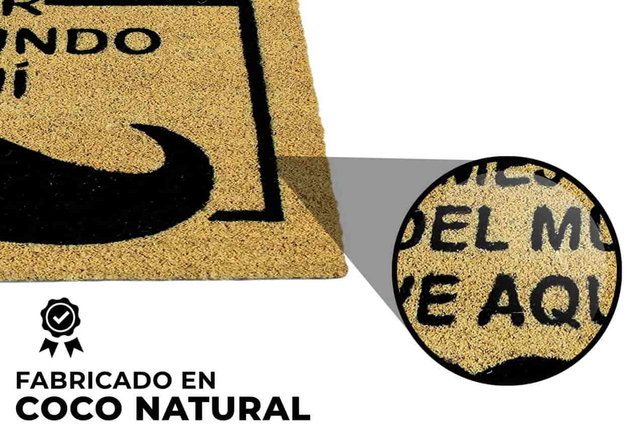 Felpudo de coco antideslizante 40x70 - Feliz día Papá - Imagen 3