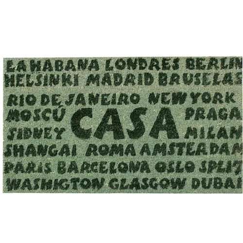 Felpudo de coco antideslizante 40x70 - Casa capitales
