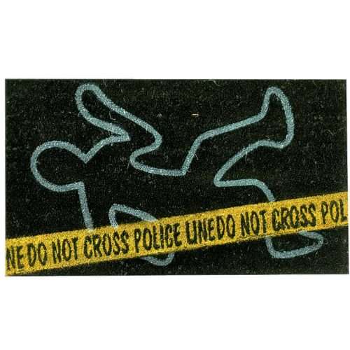 Felpudo de coco antideslizante 40x70 - Silueta