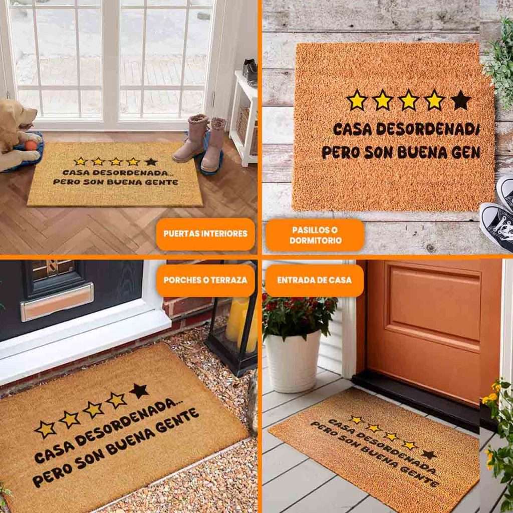 Felpudo para la entrada y el interior de la casa