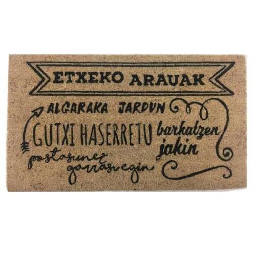 Felpudo de Coco Etxeko Arauak 40x70 | Luca Home