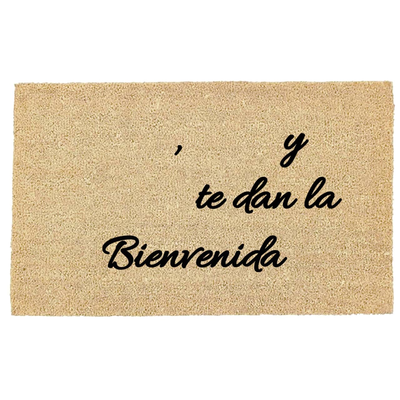 Felpudo de coco personalizado 40x70 - Bienvenida 3