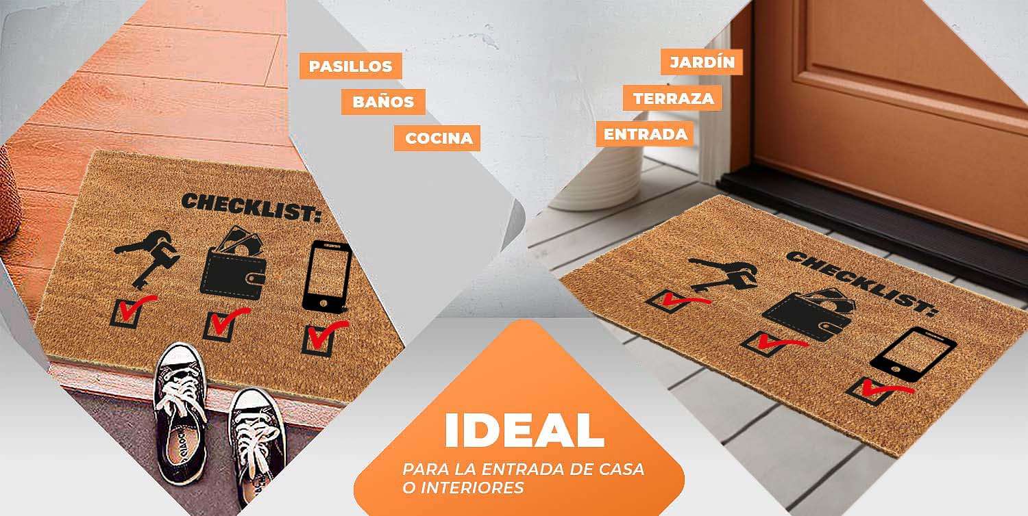 Felpudo de coco antideslizante 40x70 – Checklist - Imagen 5