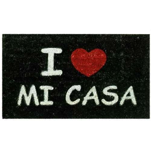 Felpudo de coco antideslizante 40x70 - I love mi casa
