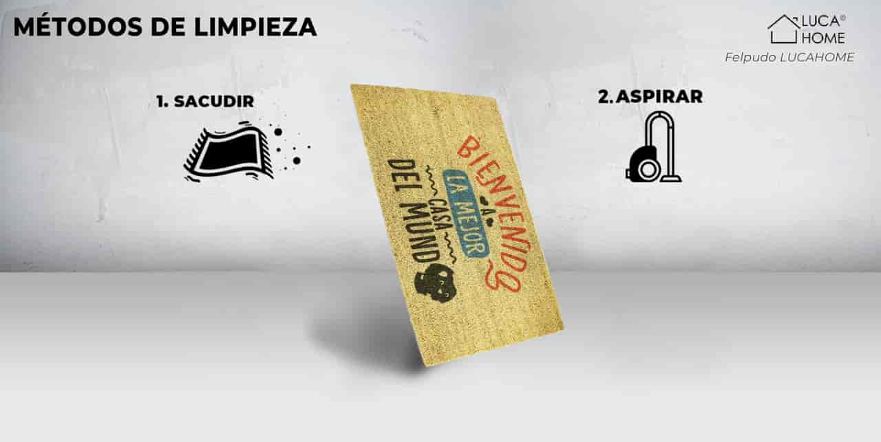 Felpudo de coco antideslizante 40x70 – mejor casa del mundo - Imagen 7