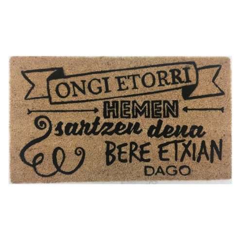 Felpudo de coco Ongi Etorri 40x70 | Luca Home