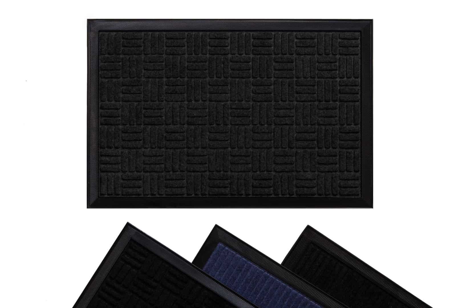 Felpudo Columbia de Goma & PVC varios tamaños y colores base antideslizante