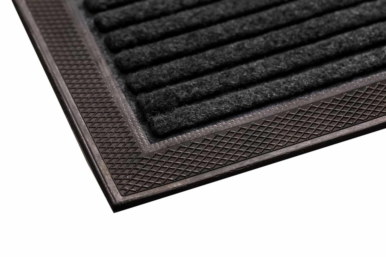 Felpudo Columbia de Goma & PVC varios tamaños y colores base antideslizante