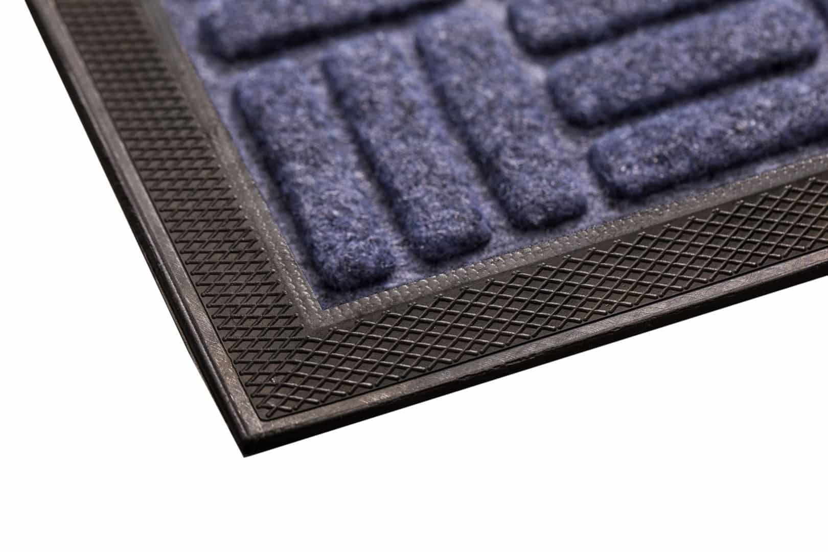 Felpudo Columbia de Goma & PVC varios tamaños y colores base antideslizante