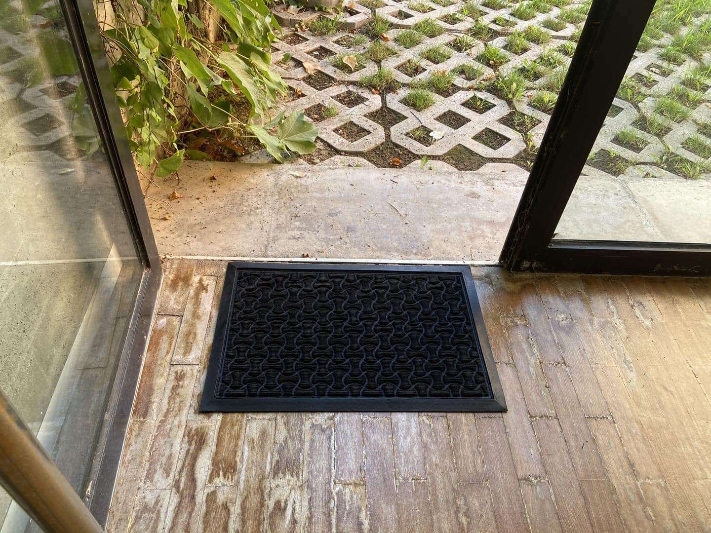 Felpudo CIPRO de Goma & PVC varios tamaños, colores y formas base antideslizante