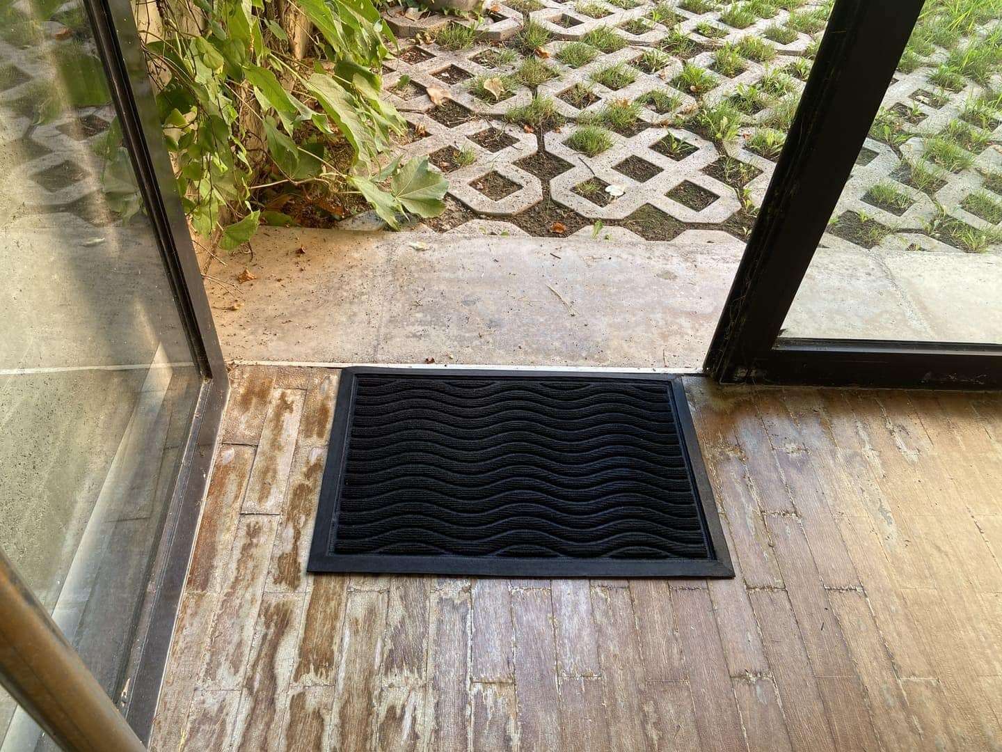 Felpudo CIPRO de Goma & PVC varios tamaños, colores y formas base antideslizante