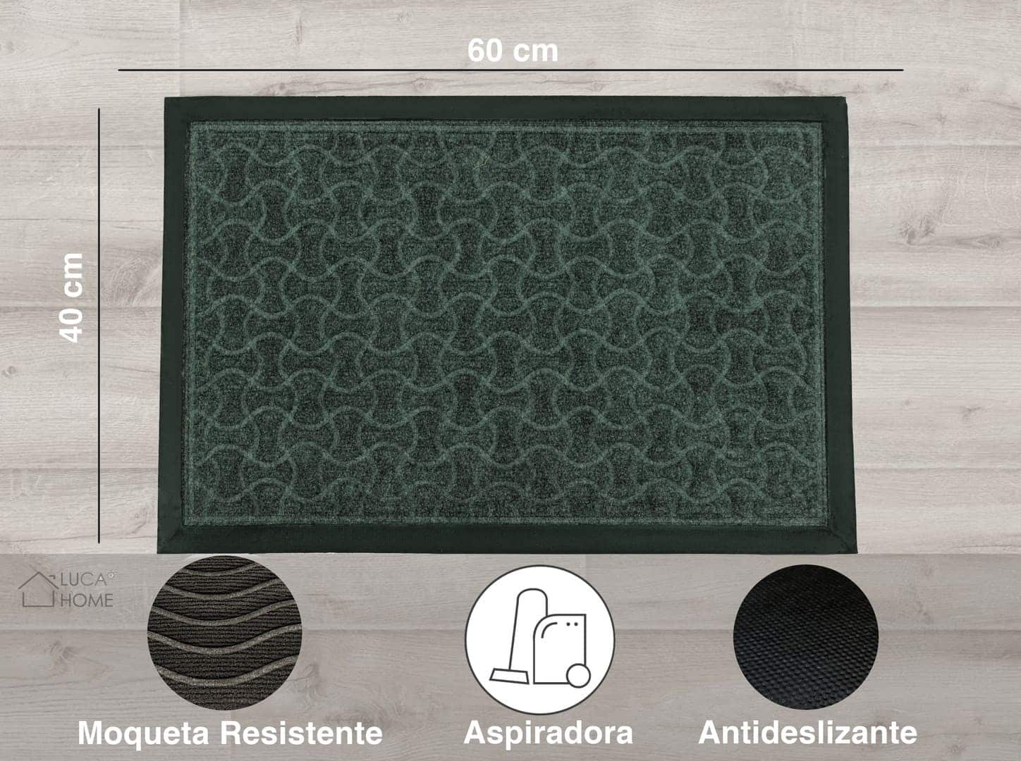 Felpudo CIPRO de Goma & PVC varios tamaños, colores y formas base antideslizante