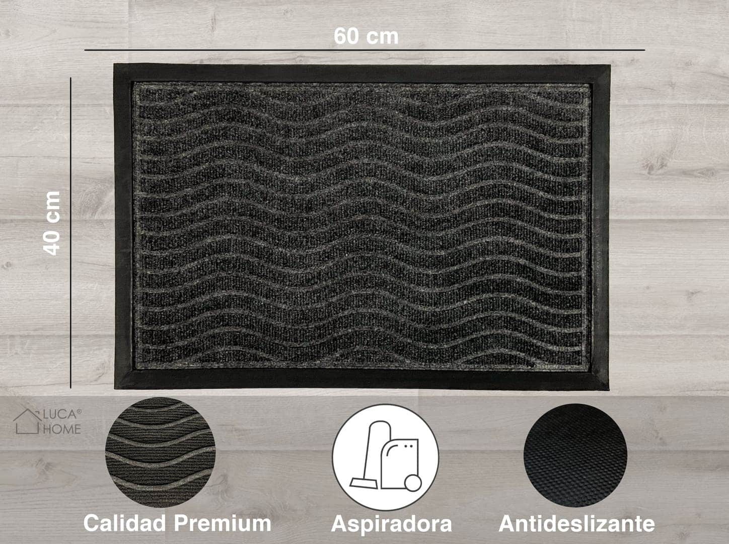 Felpudo CIPRO de Goma & PVC varios tamaños, colores y formas base antideslizante