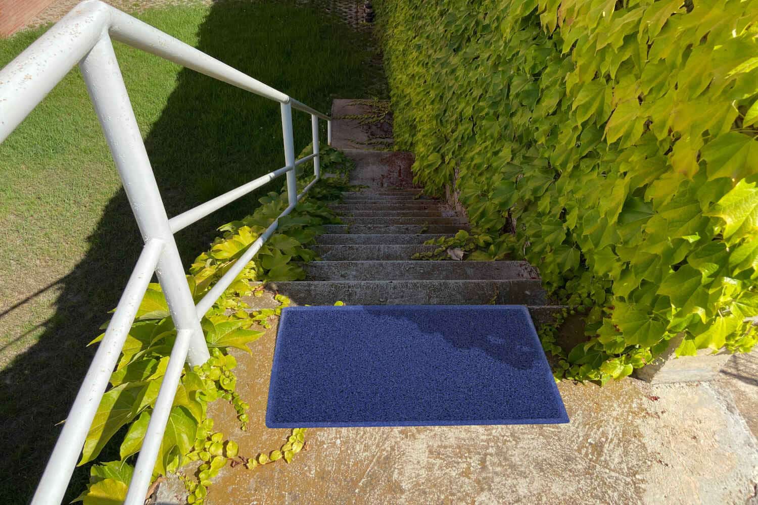 Felpudo Villena Rizo 45x75, varios colores y formas base antideslizante