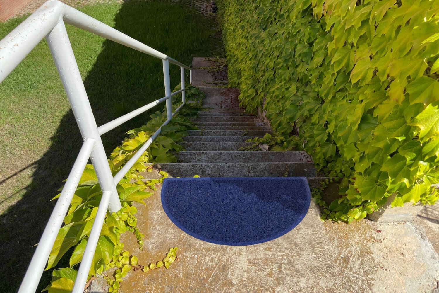 Felpudo Villena Rizo 45x75, varios colores y formas base antideslizante