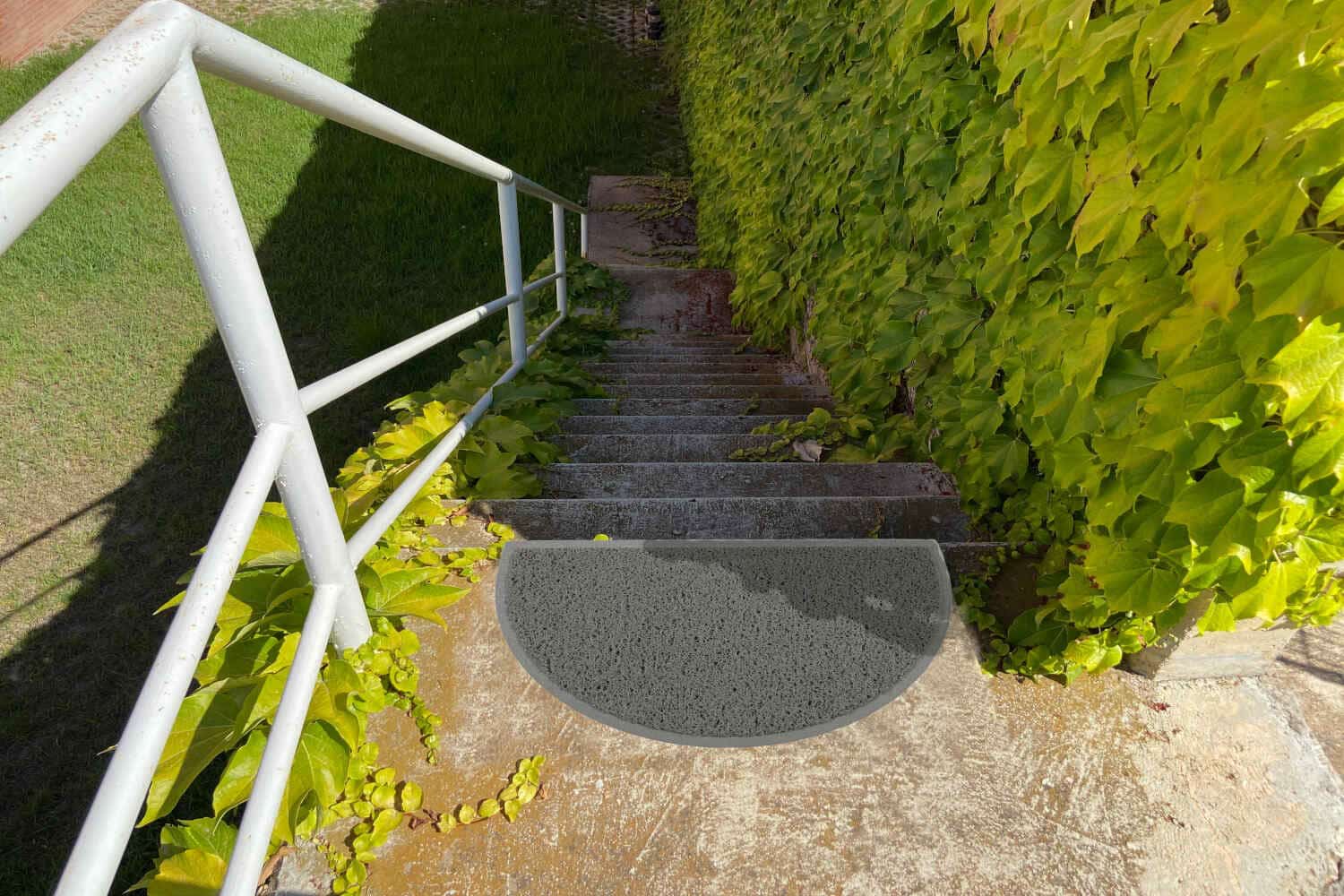 Felpudo Villena Rizo 45x75, varios colores y formas base antideslizante