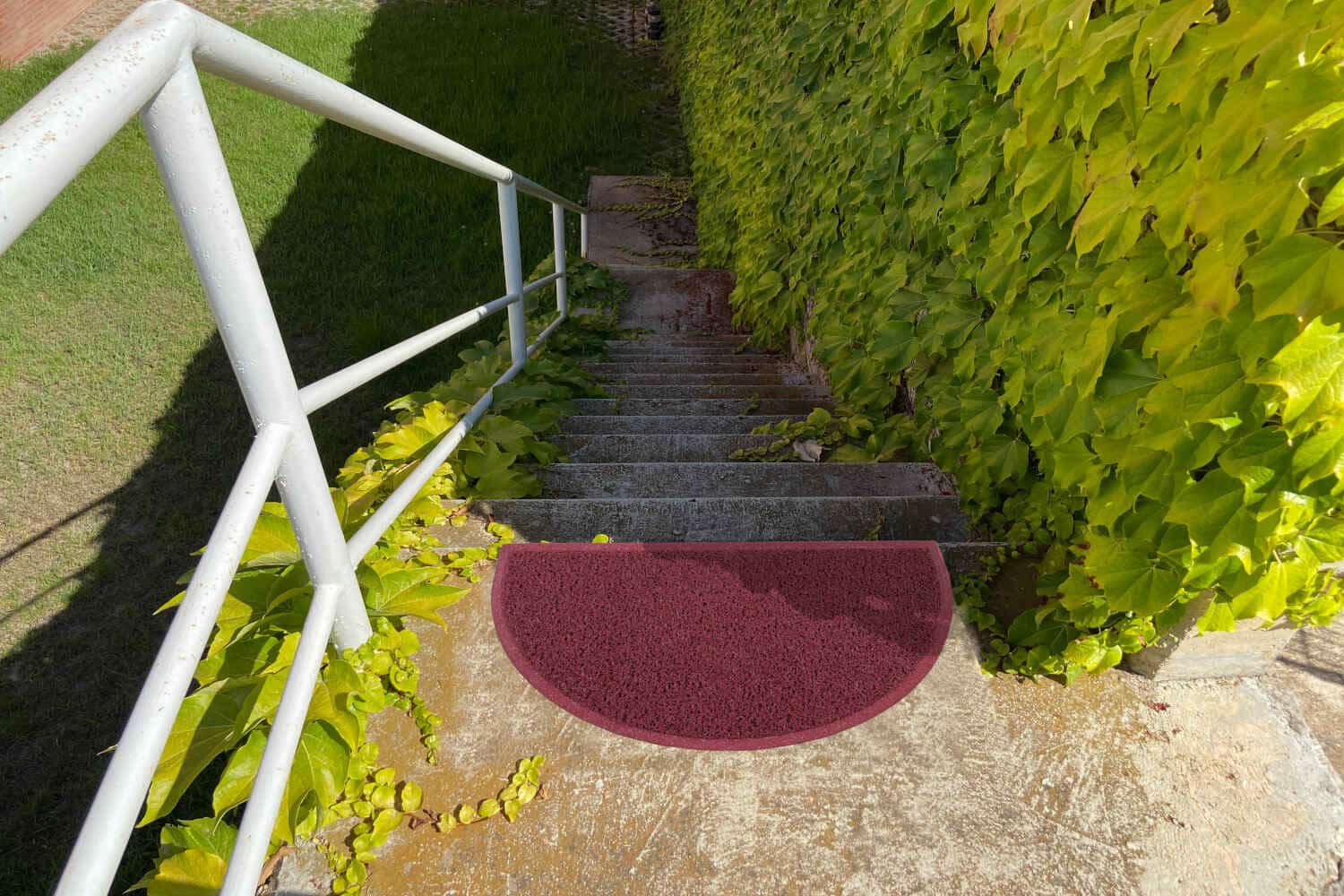 Felpudo Villena Rizo 45x75, varios colores y formas base antideslizante