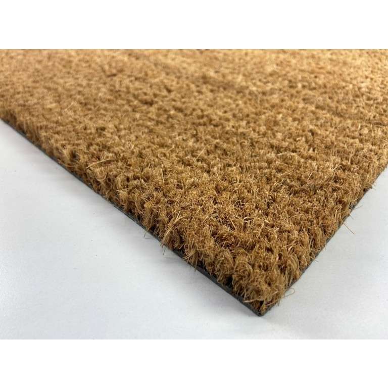 Base de PVC antideslizante del felpudo de coco