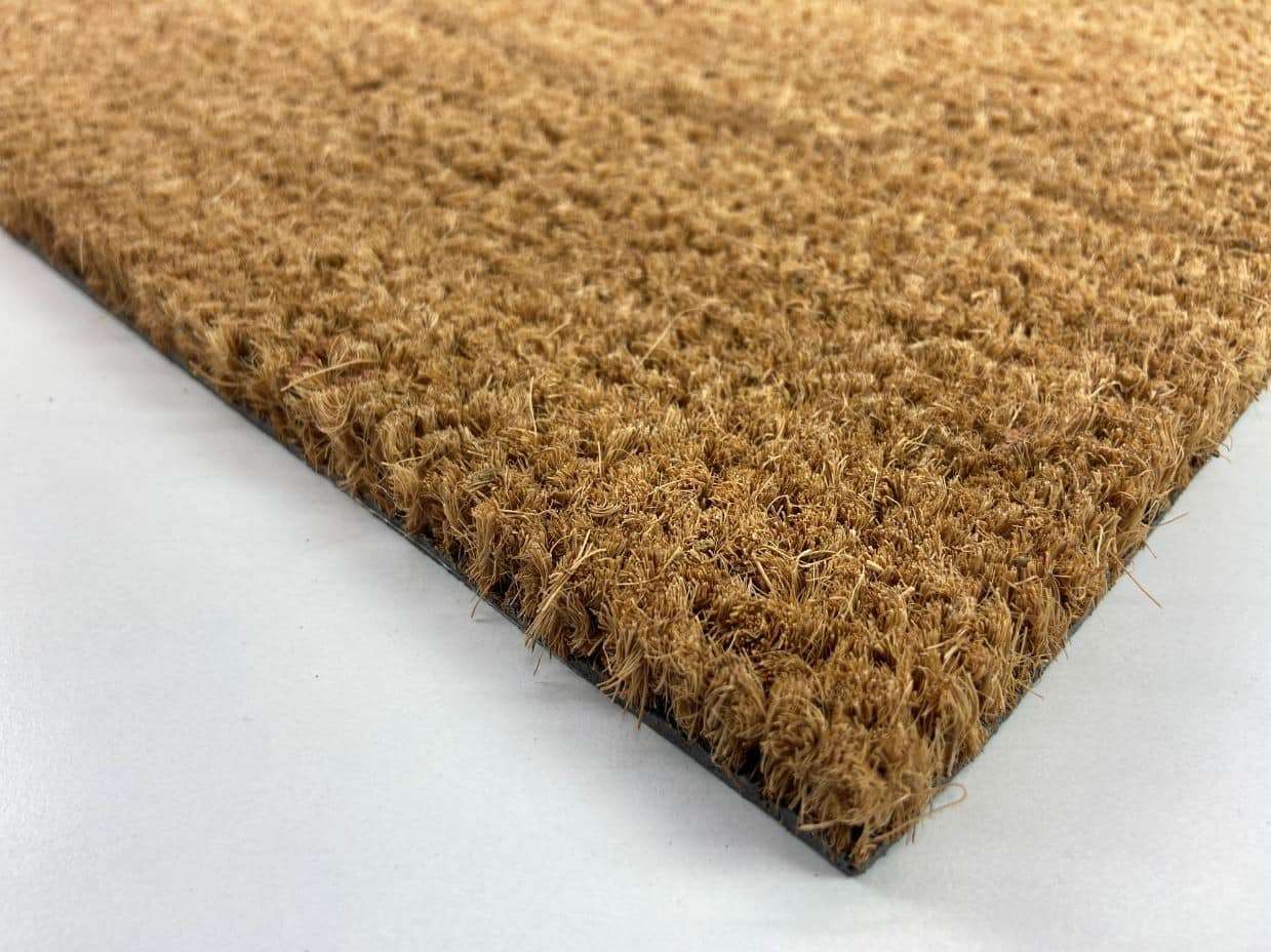 Felpudo de coco 70x40 base antideslizante, varios tamaños y formas