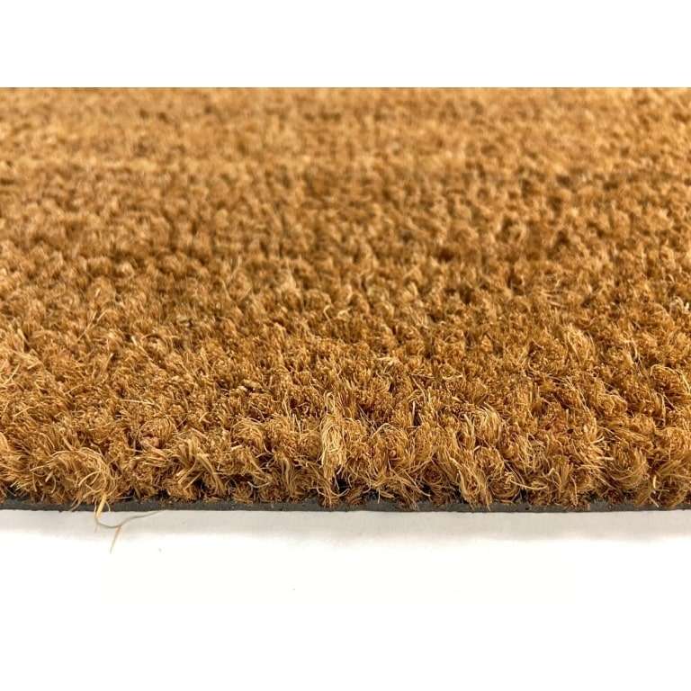 Fibra de coco natural del felpudo a medida