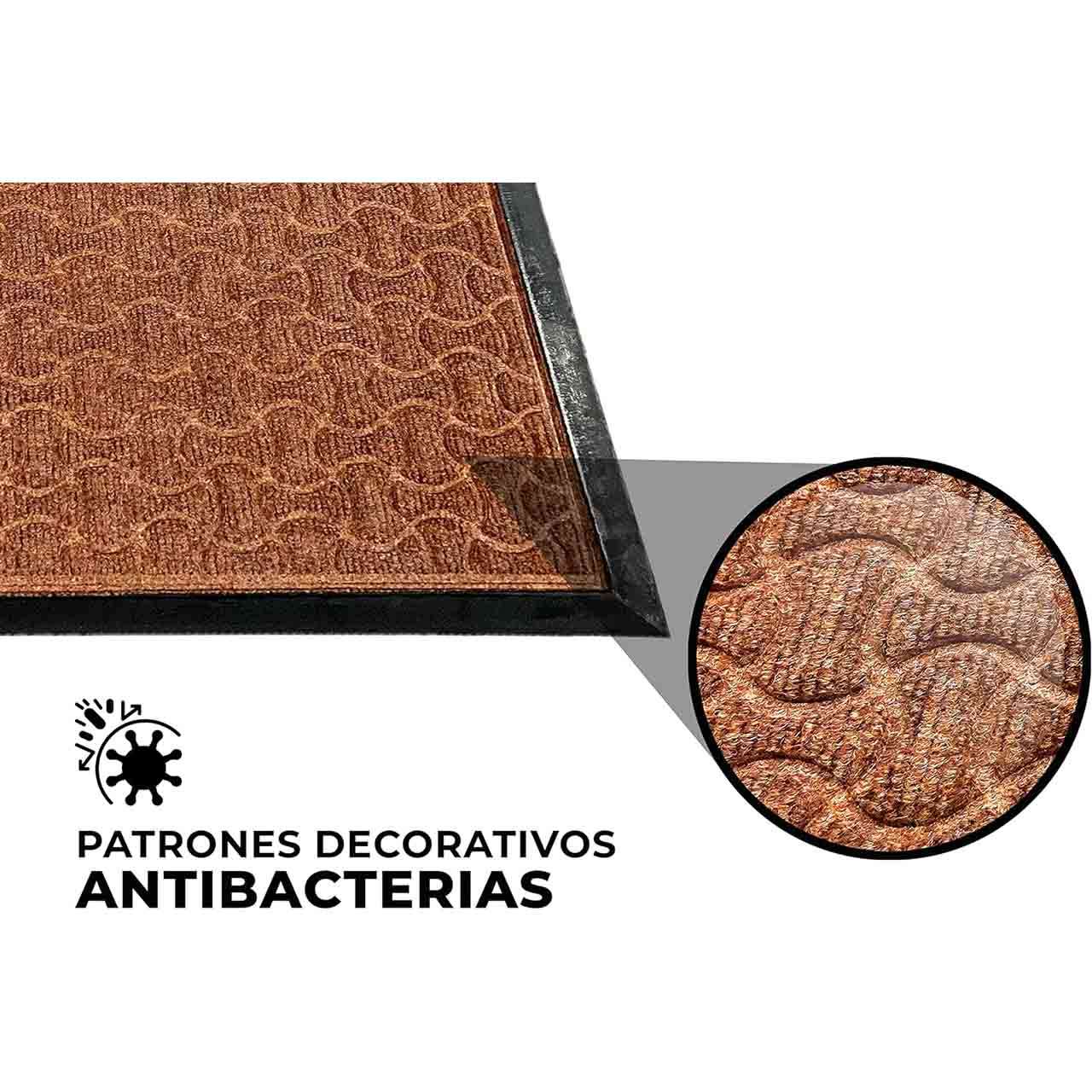 poliester para entrada de casa con moqueta