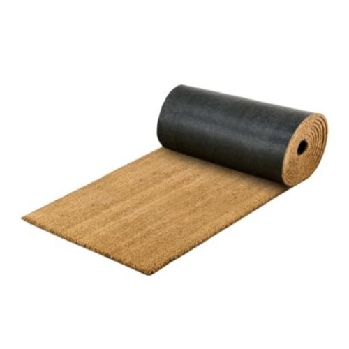 Rollo de felpudo de coco con base de PVC para cortar a medida