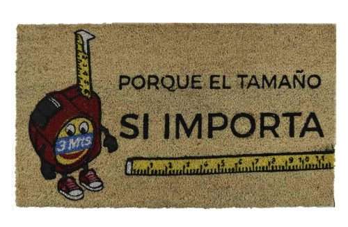 Felpudo de coco antideslizante 40x70 - Porque el tamaño si importa
